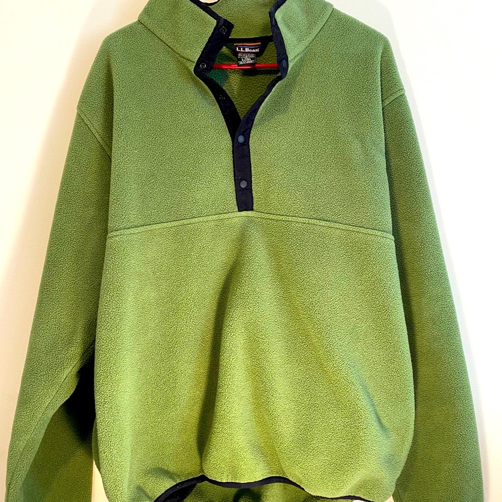 L.L. Bean: Synchilla Fleece Green